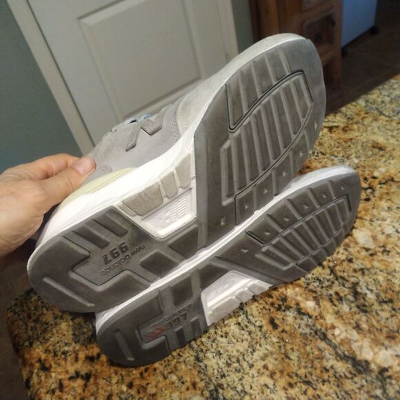 Rare New Balance M977DS2 Men's Lace-up Suede Sneakers Low Cut Light Grey Size 7 - Picture 10 of 12